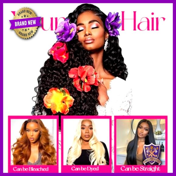 Deep Wave Human Hair Bundles 20 22 24 Inches Brazilian Virgin Hair main image 6